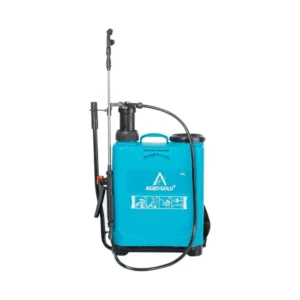 Agro Gold 16L Manual Agriculture Sprayer Pump (Blue) – Hand Operated Spray Machine for Pesticide, Fertilizer, Garden & Farming Use – with Back Support & Assembly Guide - with 1 Month Warranty